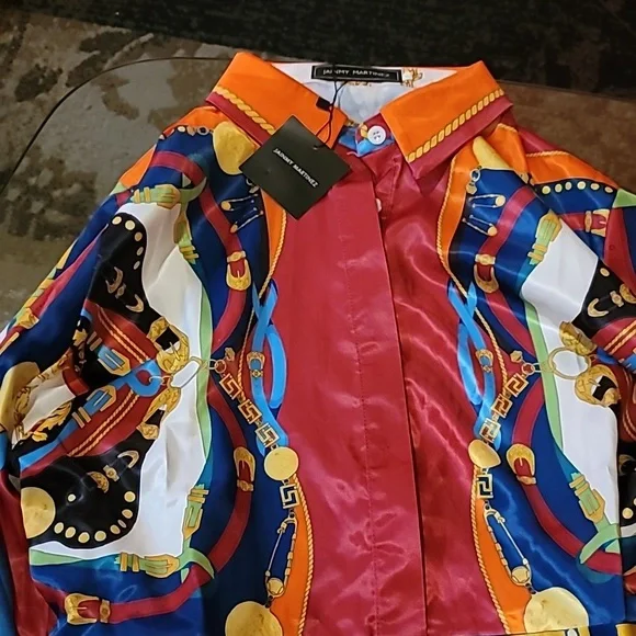 My Sexy Styles by Jainmy Martinez MILAN PLEATED SKIRT DRESS NWT XL - Picture 4 of 7